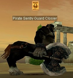 Pirate Sentry Guard Closier