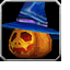 Witch Pumpkin Head